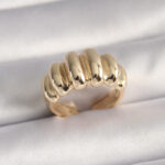 Pirinç Gold Renk Kadın Yüzük