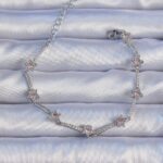 Vip Seri Pirinç Gümüş Renk Zirkon Taşlı Halley Yıldız Model Bileklik