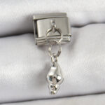 316L Çelik Sallantılı Deniz Kabuğu Model Gümüş Renk Nomination Charm