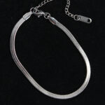 316L Çelik İtalyan Model Gümüş Renk Erkek Bileklik