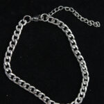 316L Çelik Klasik Model Gümüş Renk Erkek Bileklik