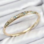 Pirinç Zirkon Taşlı Kelebek Model Gold Renk Kadın Kelepçe