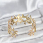 Pirinç Gold Renk Vintage Kadın Bileklik